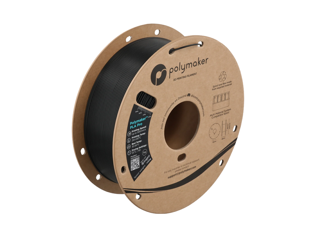 PLA+ (PLA Pro) Filament - Black