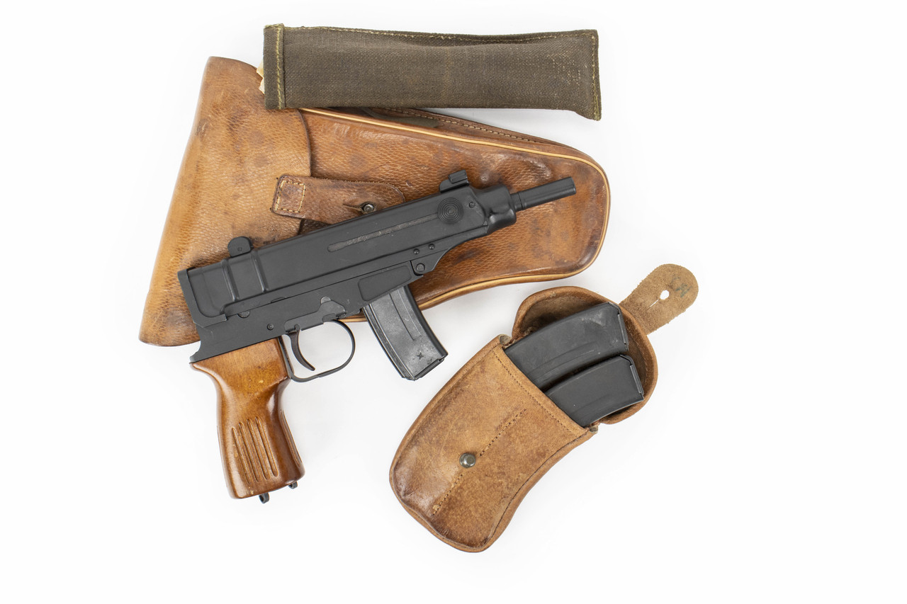 Southern Tactical VZ61 32 ACP Skorpion Pistol w/3 Mags & Leather Pouch - Image 6